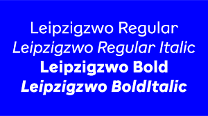 Leipzigzwo Bold Italic Font preview